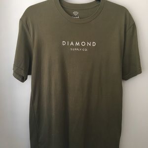 DIAMOND army green t-shirt (M)